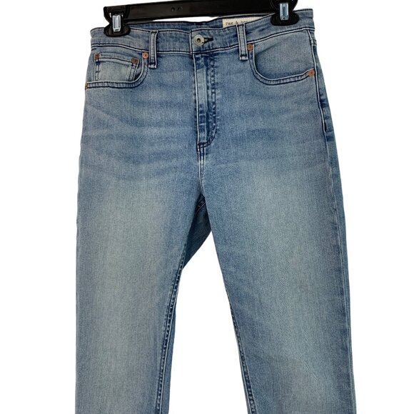 Rag & Bone Nina High-Rise Skinny Jeans Size 26 Distressed Hem Sailor Town 7377 - Picture 10 of 12